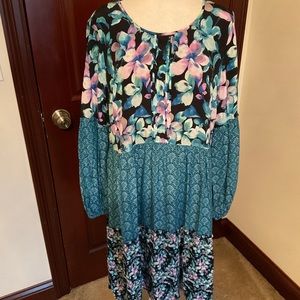 Soft Surroundings Night Bloom Dress. Sz. Medium NWOT